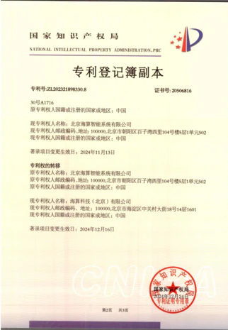 知识产权证书