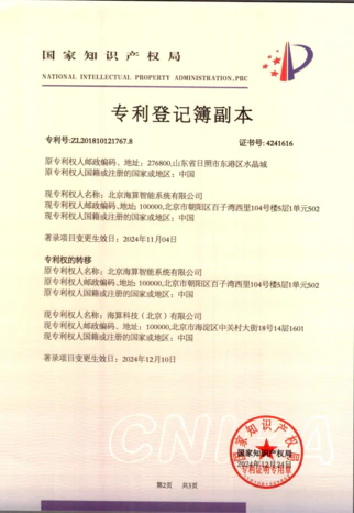 知识产权证书